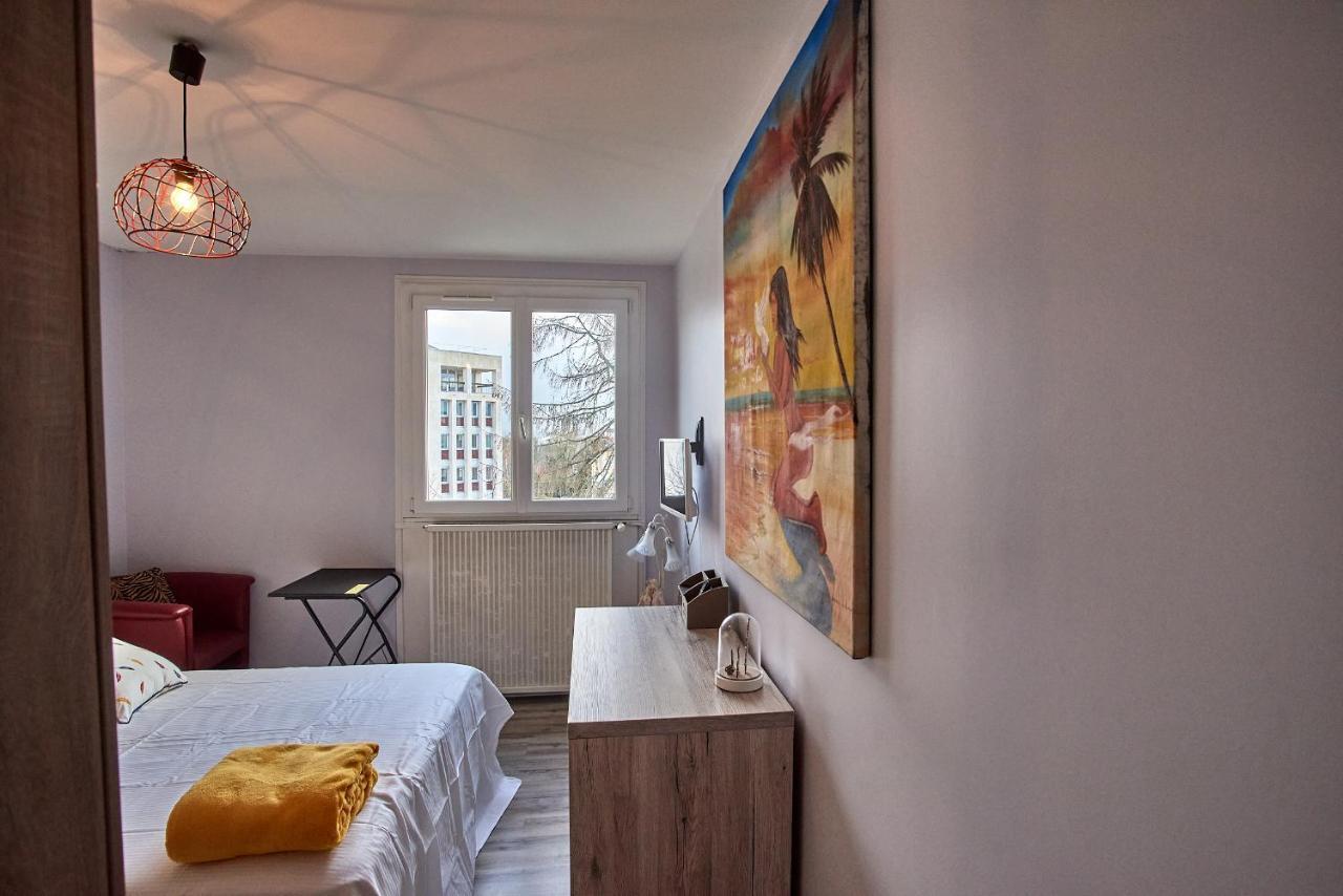 Chambres A Louer Dans Appartement Balcon - Wifi - Parking Gratuit เนอแวร์ ภายนอก รูปภาพ